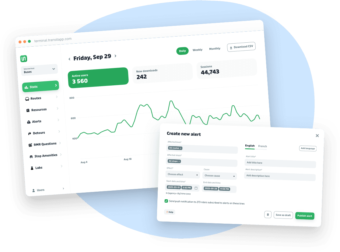 Transit API 