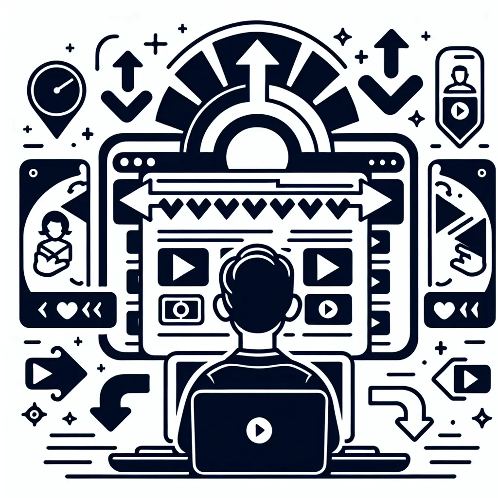 "User downloading TikTok videos effortlessly using a reliable TikTok video downloader on a smartphone, demonstrating simple steps for saving videos"