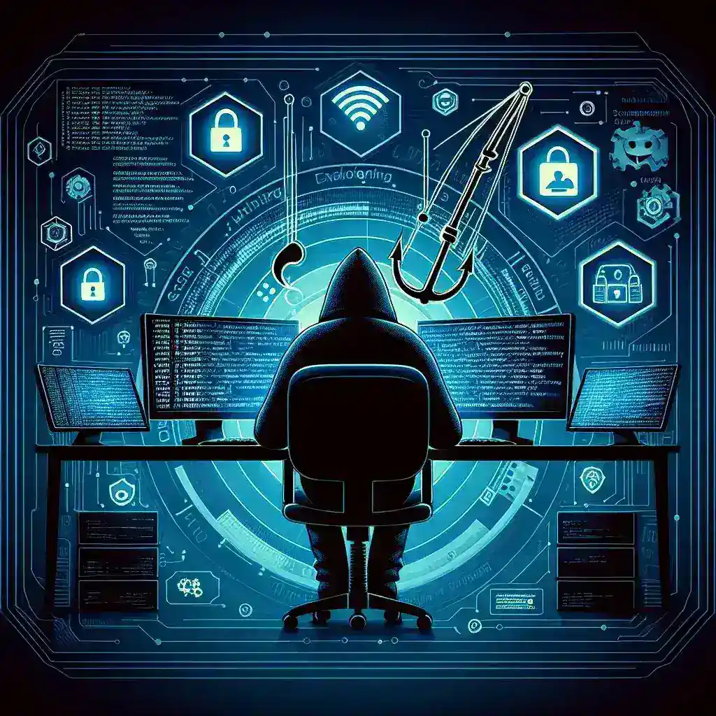 "Infographic illustrating social engineering tactics used by hackers in phishing campaigns, highlighting key strategies and defenses against cyber threats."