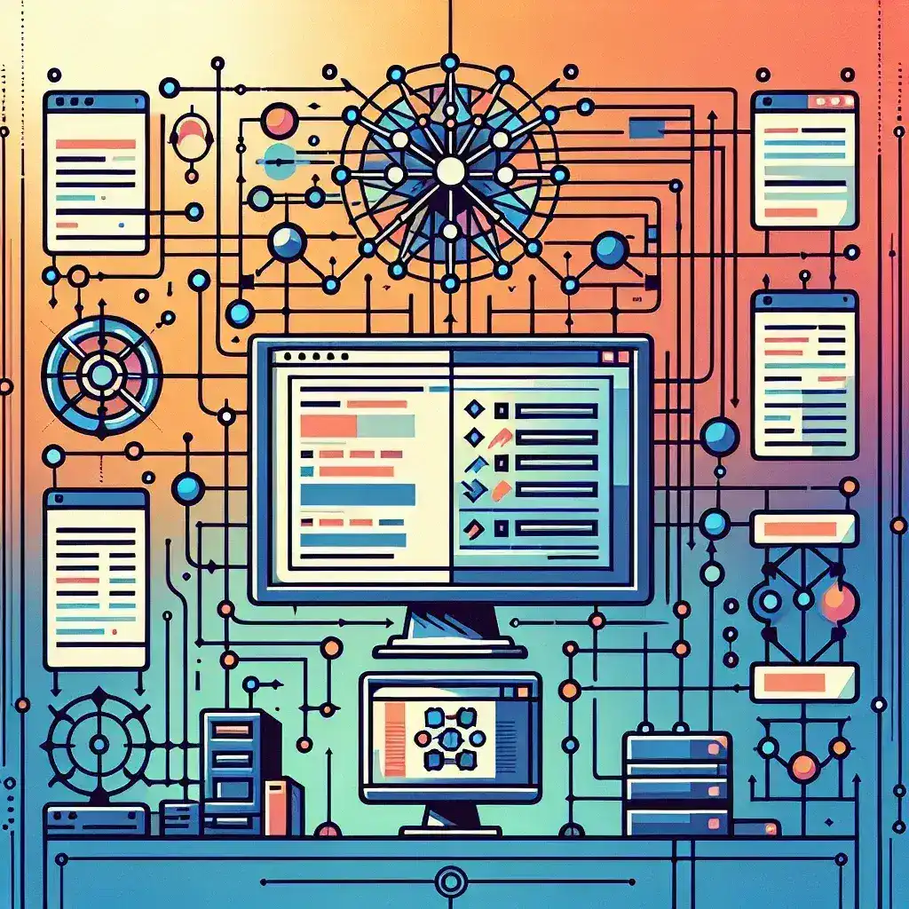 "Engineer using software to manage multiple Git repositories efficiently, illustrating tools and features discussed in 'Software for Managing Multiple Git Repos: A Comprehensive Guide.'"