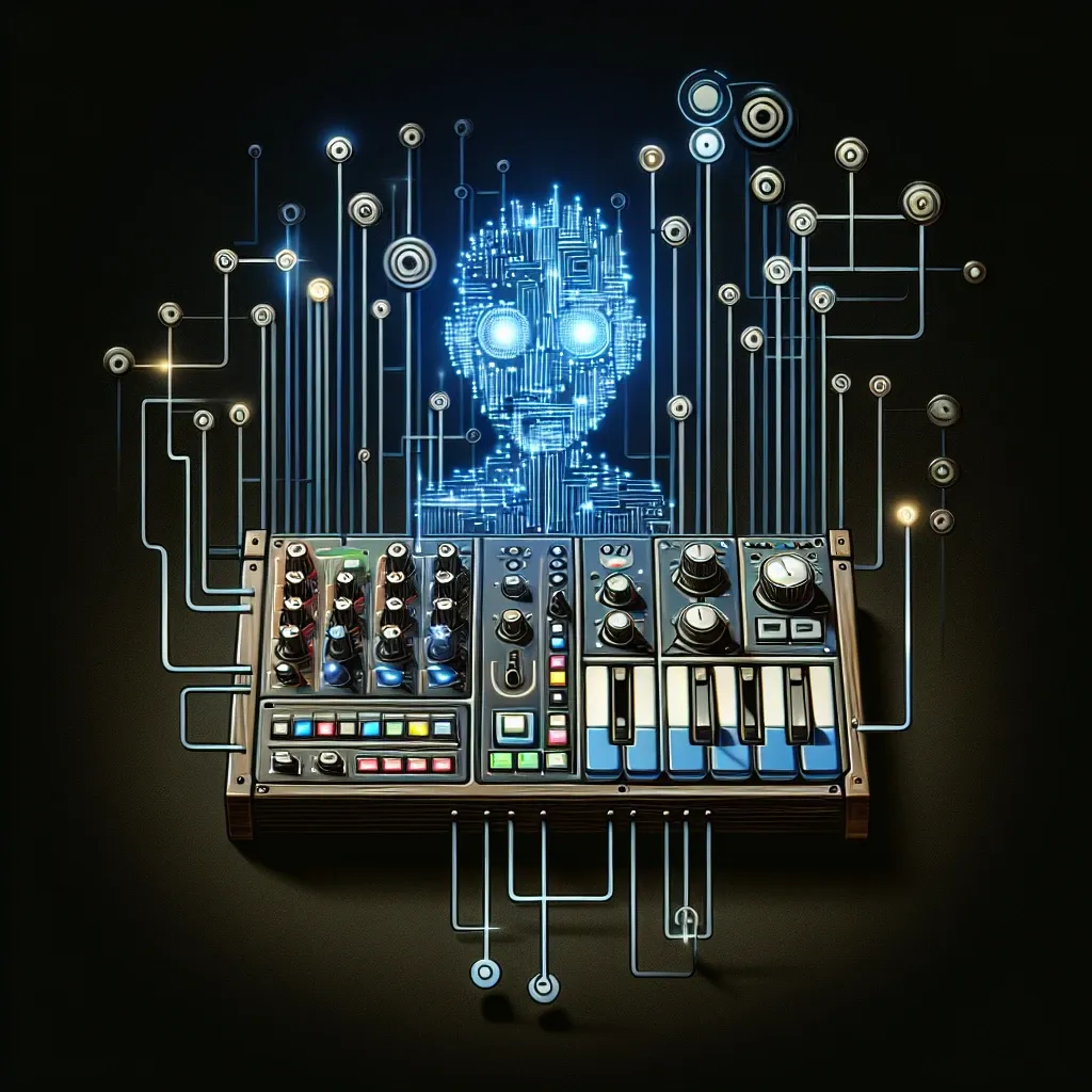 "Screenshot of FL Studio 22 showcasing the new AI Melody Generator feature, highlighting its user-friendly interface and innovative tools for enhancing music production."